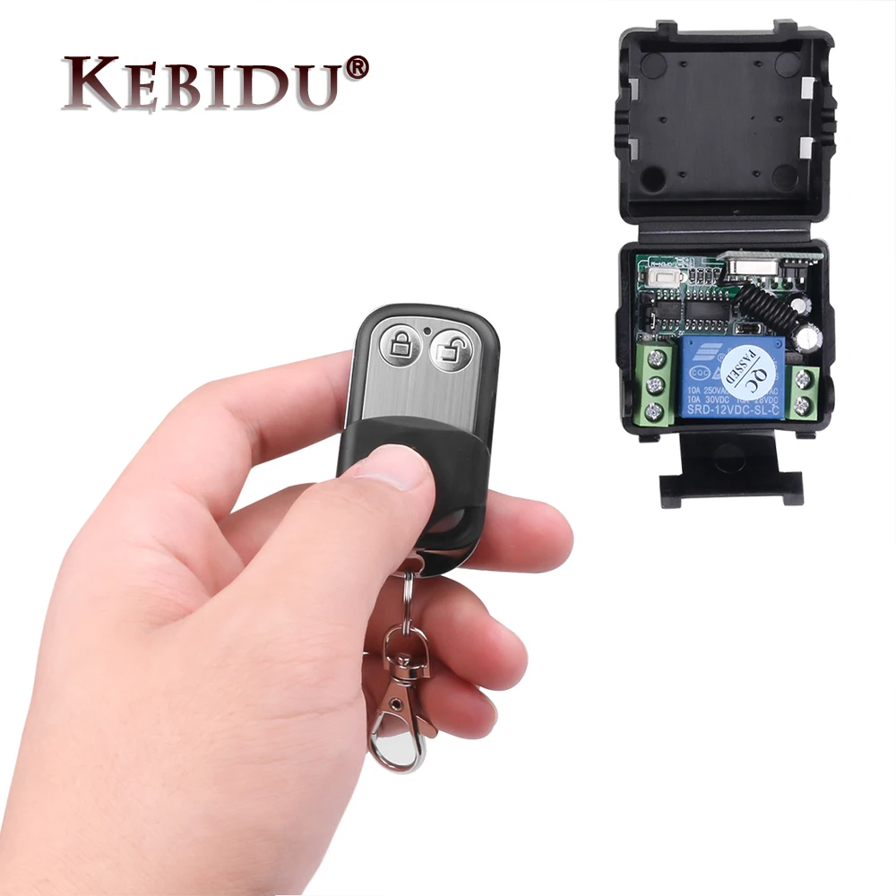 Универсальный беспроводной пульт дистанционного управления DC 12 В 10A 1 канал