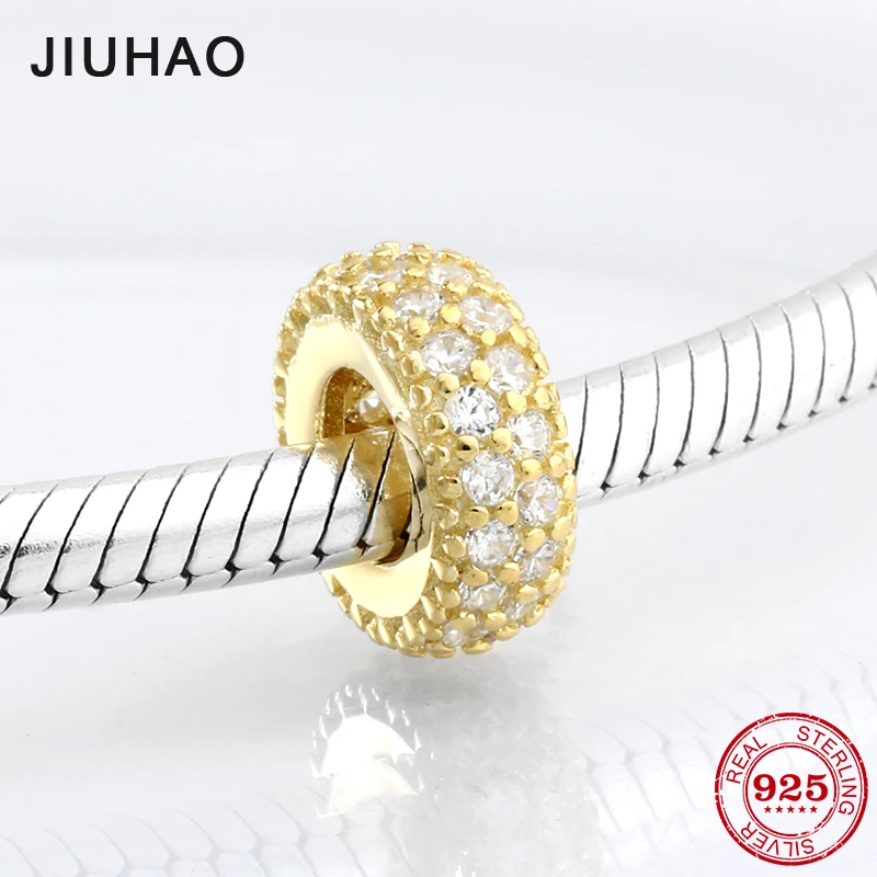 Браслет с подвеской JIUHAO браслет золотыми бусинами из циркония ювелирное