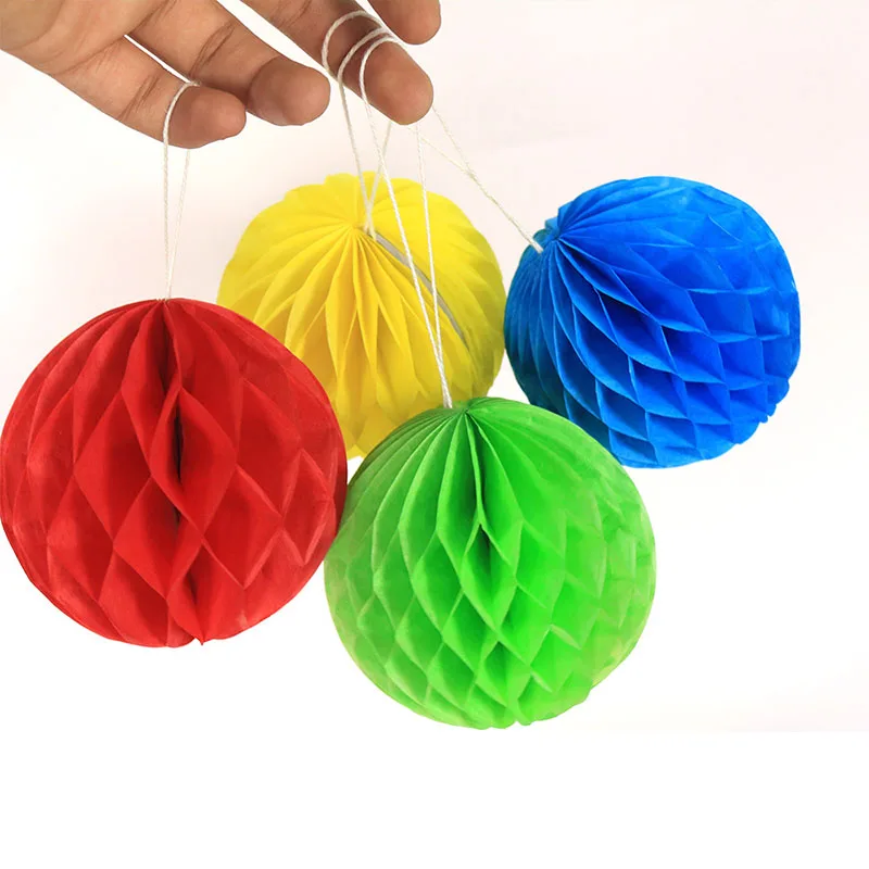 Цветной бумажный шар для праздника вечеринки дня рождения оформление свадебного