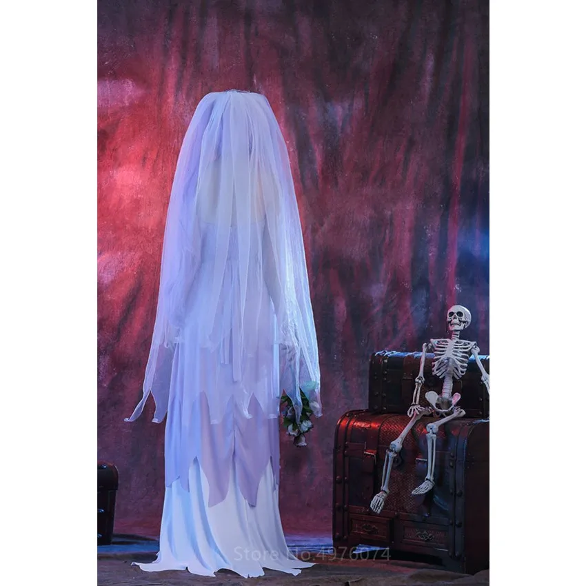 Женский костюм на Хэллоуин для взрослых косплея вечеринки в стиле королевы белый