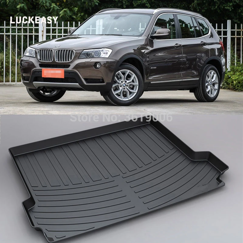 

LUCKEASY для BMW X3 12-17 нескользящий Водонепроницаемый 3D TPO багажник Грузовой коврик переработанный прочный Стайлинг автомобиля