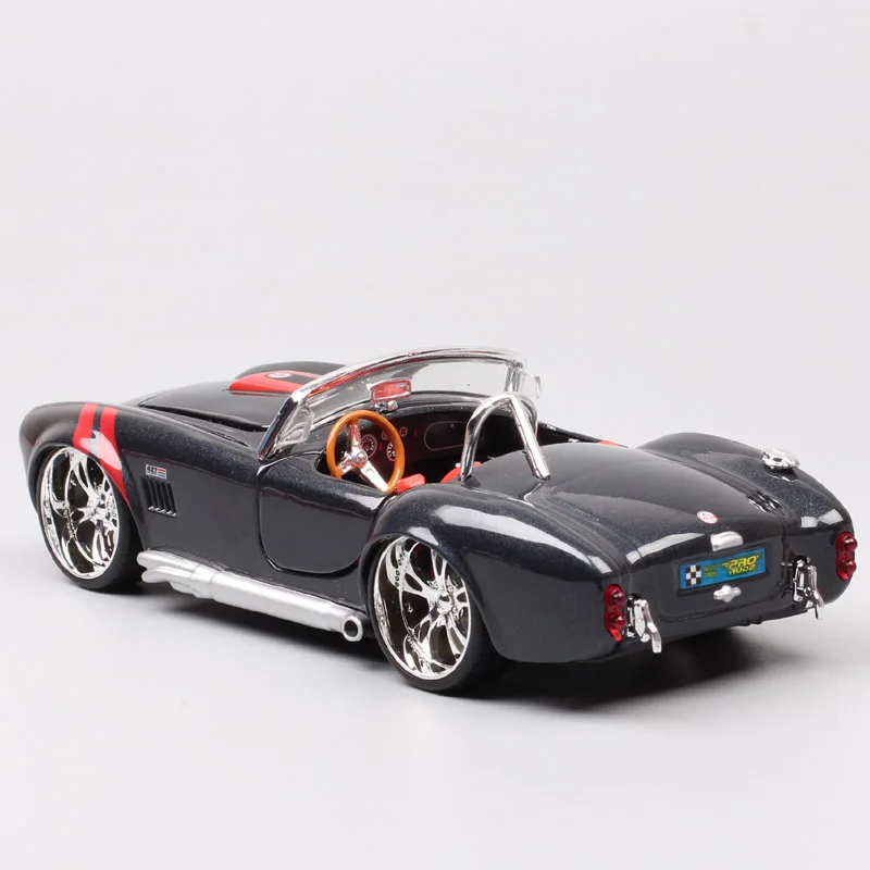 1:24 Детские Классические винтажные модели 1965 ford AC Shelby Cobra 427 roadster Diecasts& Toy Vehicles металлические игрушечные модели машин