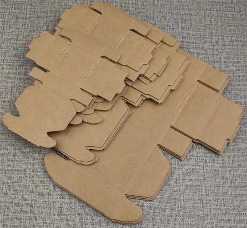 1 шт. 10 размеров утолщенная крафт бумага маленькая подарочная упаковочная