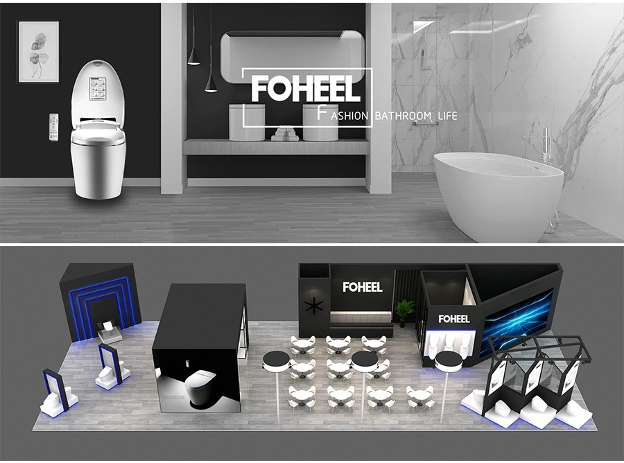 FOHEEL, новое "умное" сиденье для унитаза, золото, серебро, боковая панель управления, электрическое биде, умное биде с подогревом, сухой массаж для туалета