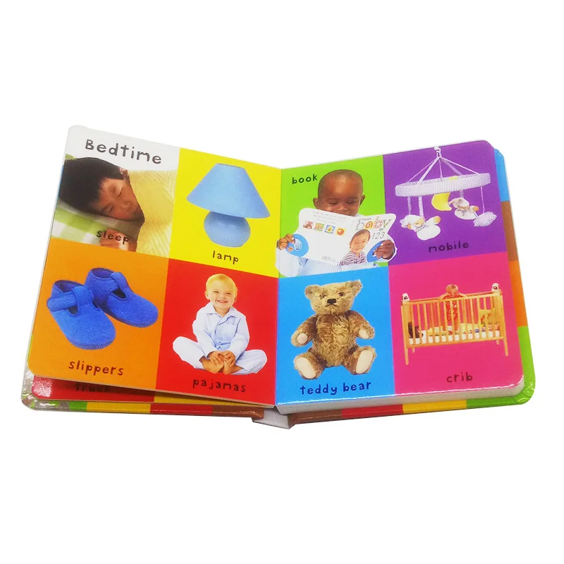 Первую очередь на английском языке 100 словами детская книга доска для обучения