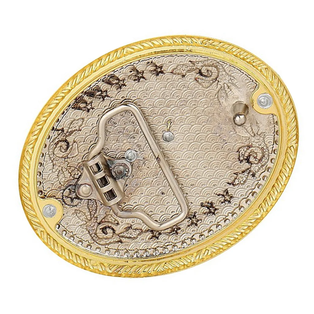 Мужской ковбойский ремень Rodeo Овальный с пряжкой в виде животных | Аксессуары для