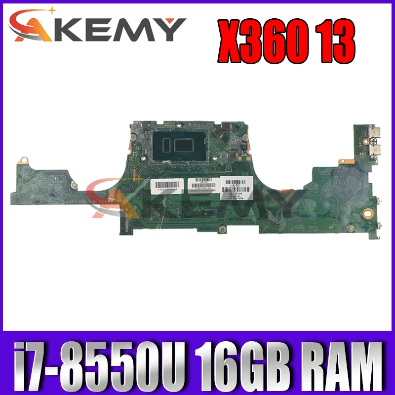 

Для струйного принтера Hp спектр x360 13 серии Материнская плата портативного компьютера с i7-8550u 16GB Оперативная память DA0X33MBAF0 941884-601 100% тестирова...