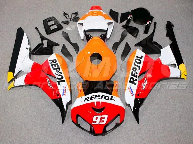 

Injection Molding New ABS Motorcycle Whole Fairings Kit Fit for HONDA CBR1000RR 2006 2007 CBR1000 06 07 Bodywork set repsol