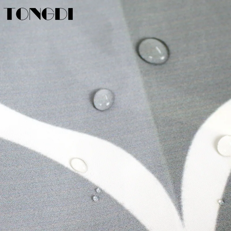 Водонепроницаемая занавеска для душа TONGDI Современная Геометрическая