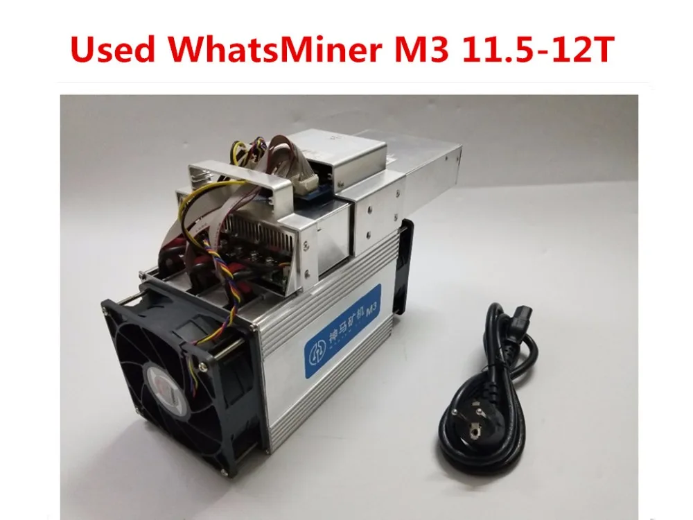 Asic Биткоин BTC BCH Майнер WhatsMiner M3X 11-12 5 T/S лучше чем Antminer S9 S9K SE T9 + Ebit E9i Innosilicon T2 Avalon 841 |
