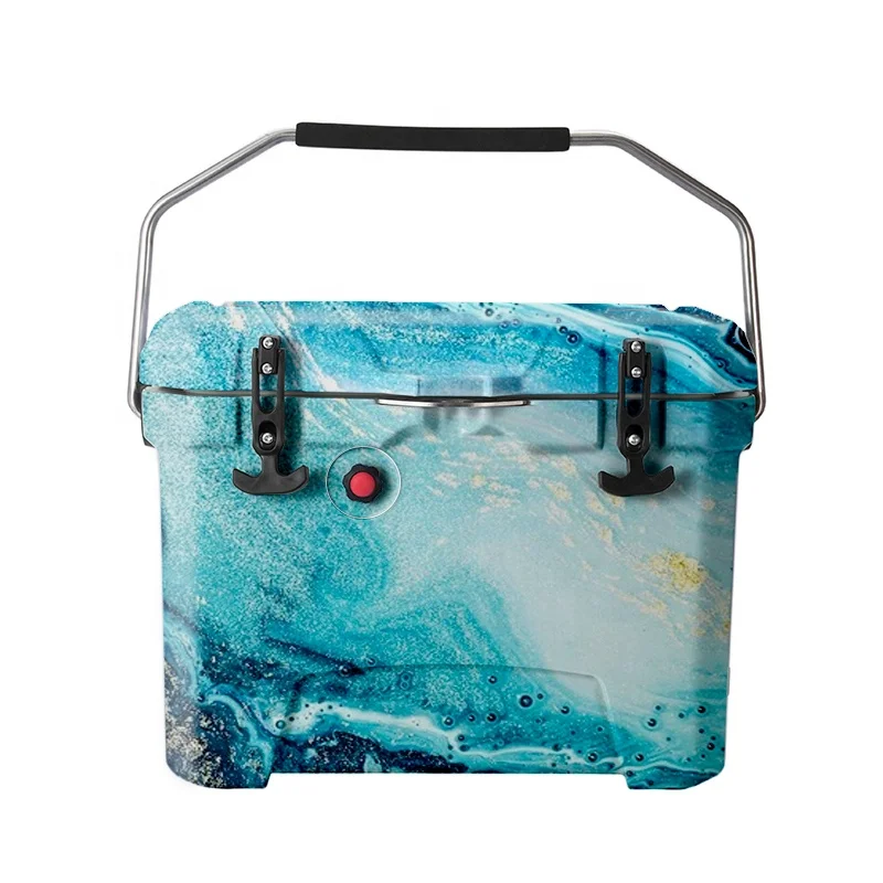 

Wholesale 20L 50L 75L 110L everich insulated rotomolded hand carry plastic cooler box for fishing rotomolded cooler
