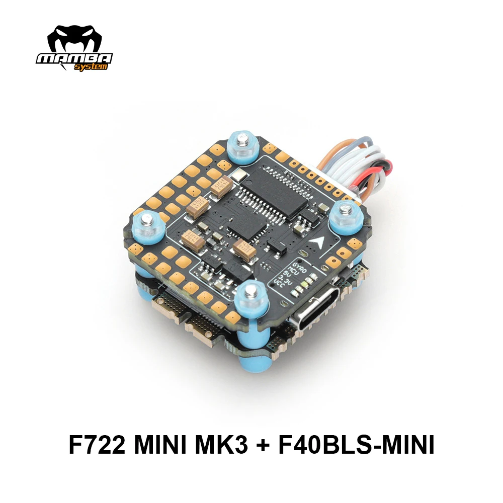 Diatone MAMBA Basic F722 MINI MK3 40A 6S 8Bit Flight Controller Stack F7 FC ESC электронный контроллер скорости 20