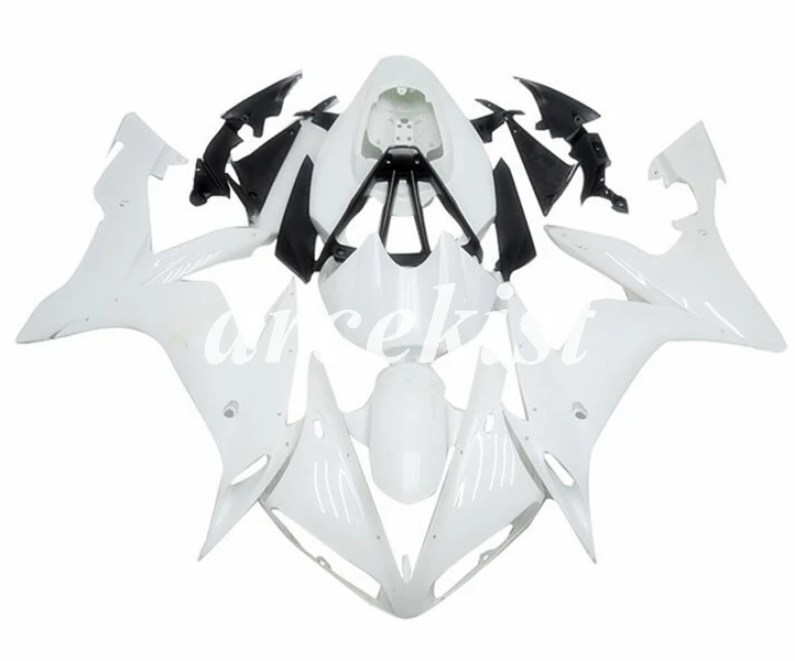 

Литьевая Форма Новый ABS мотоцикл весь обтекатель комплект подходит для R1 2004 2005 2006 04 05 06 YZF-R1 бодикон набор белый глянцевый