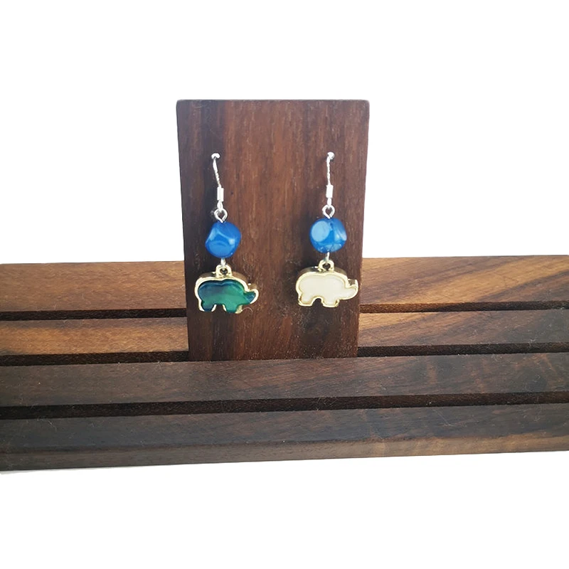 

Jewelry Display Tray Pendant Earrings Rings Display Blocks Wood Jewelry Display Holder