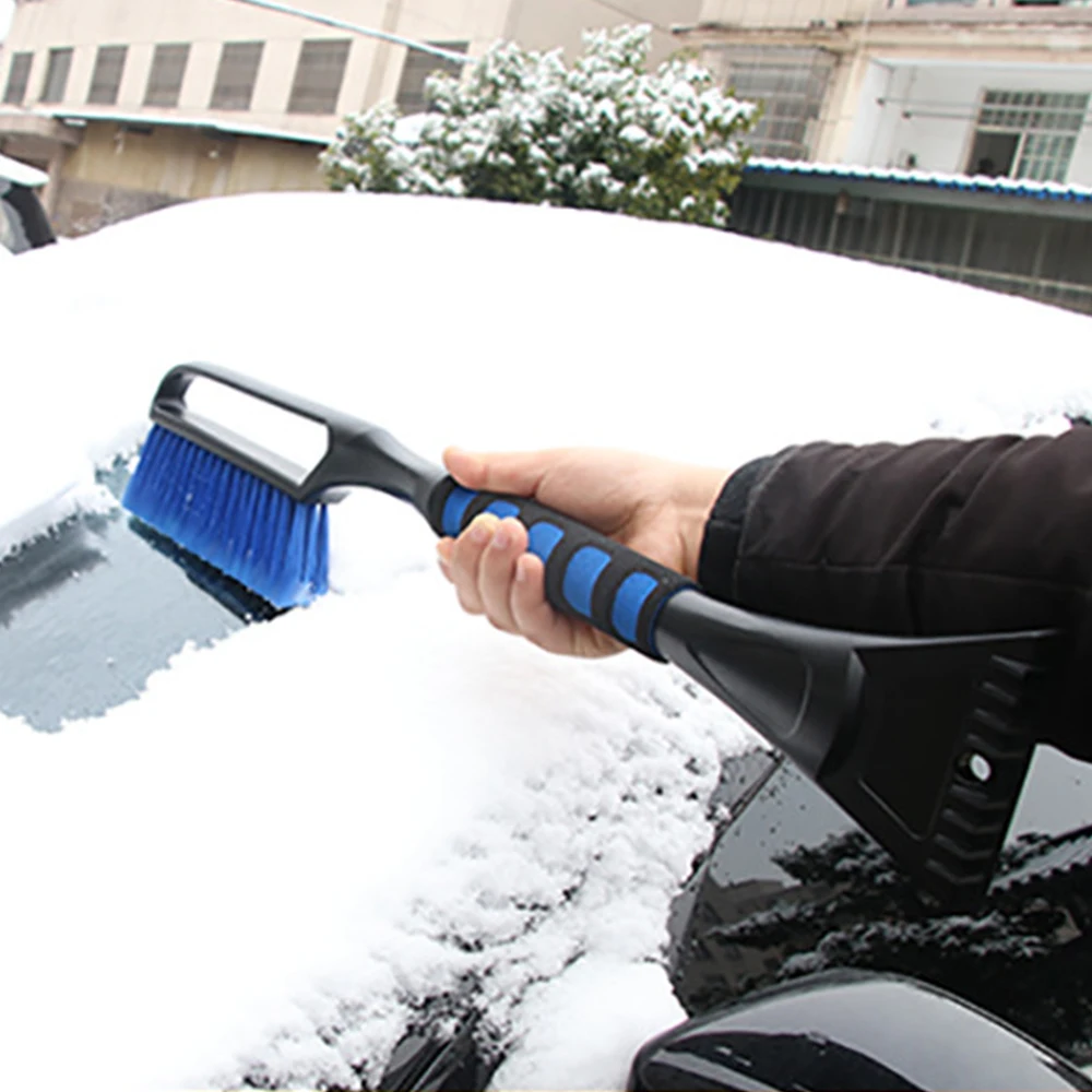 2 в 1 автомобильный скребок для льда Удаление снега щетка лопаты окна ветровое