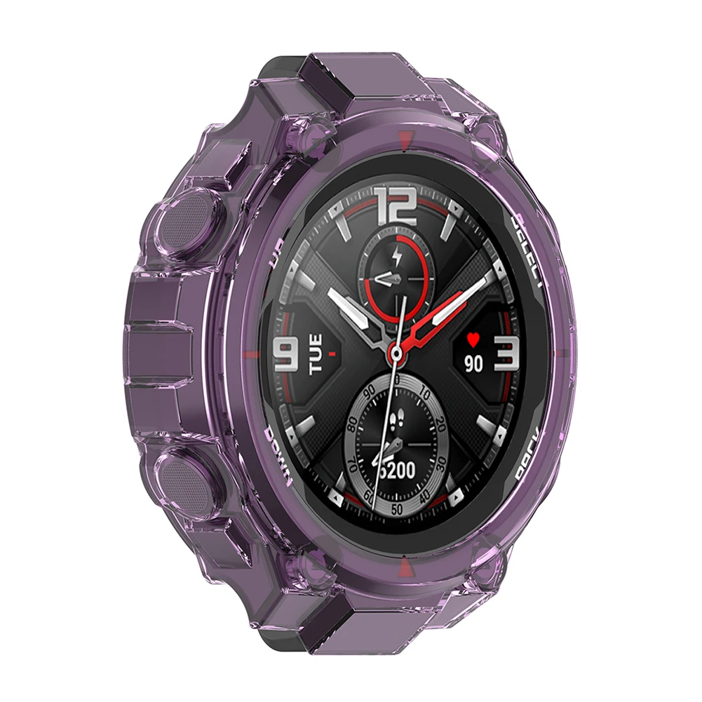 Прозрачный защитный чехол для часов наружная прочная рамка аксессуары покупок