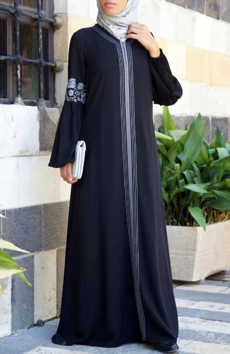 Дубаи Турецкая абайа Бангладеш Djellaba Jilbab Femme Musulman мусульманское платье исламское одежда лоскутное Восточный халат из марокена кафтан