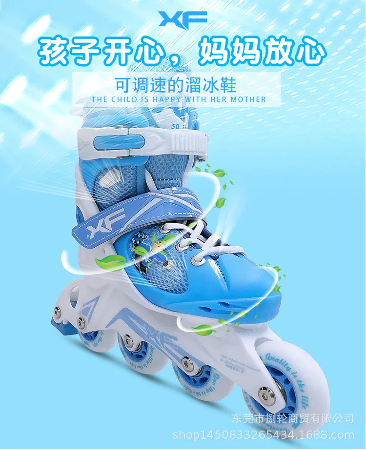

Outdoor Skating Inline Skate Shoes Wheels Roller Blades Inline Skate Shoes Quad Skates Sneakers Skeelers Children Gifts BI50SS