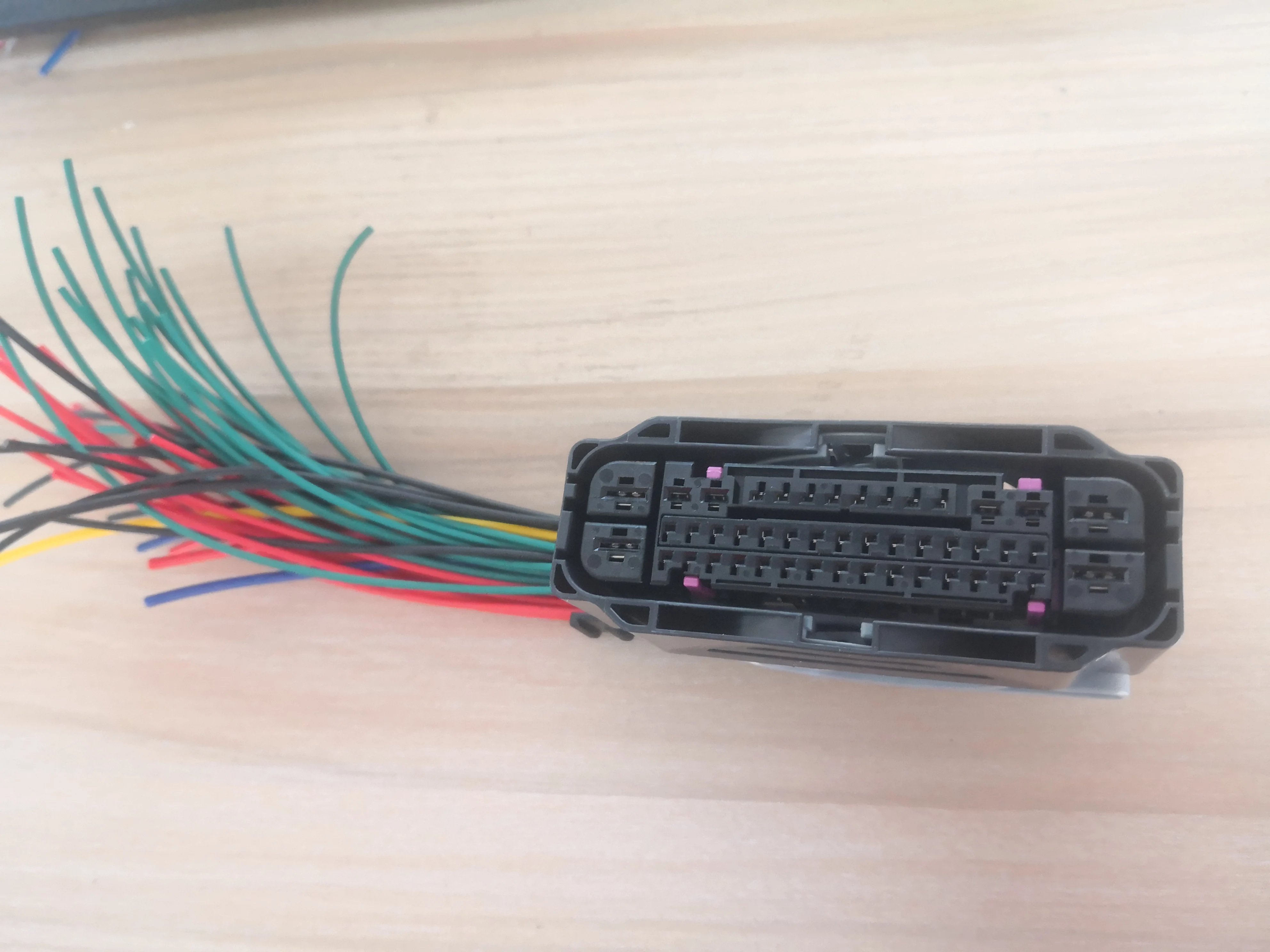 46 Pin/Way ESP датчик блока управления ABS блок жгутом проводов Pigtail для AUDI VW VAG GROUP 5Q0 973