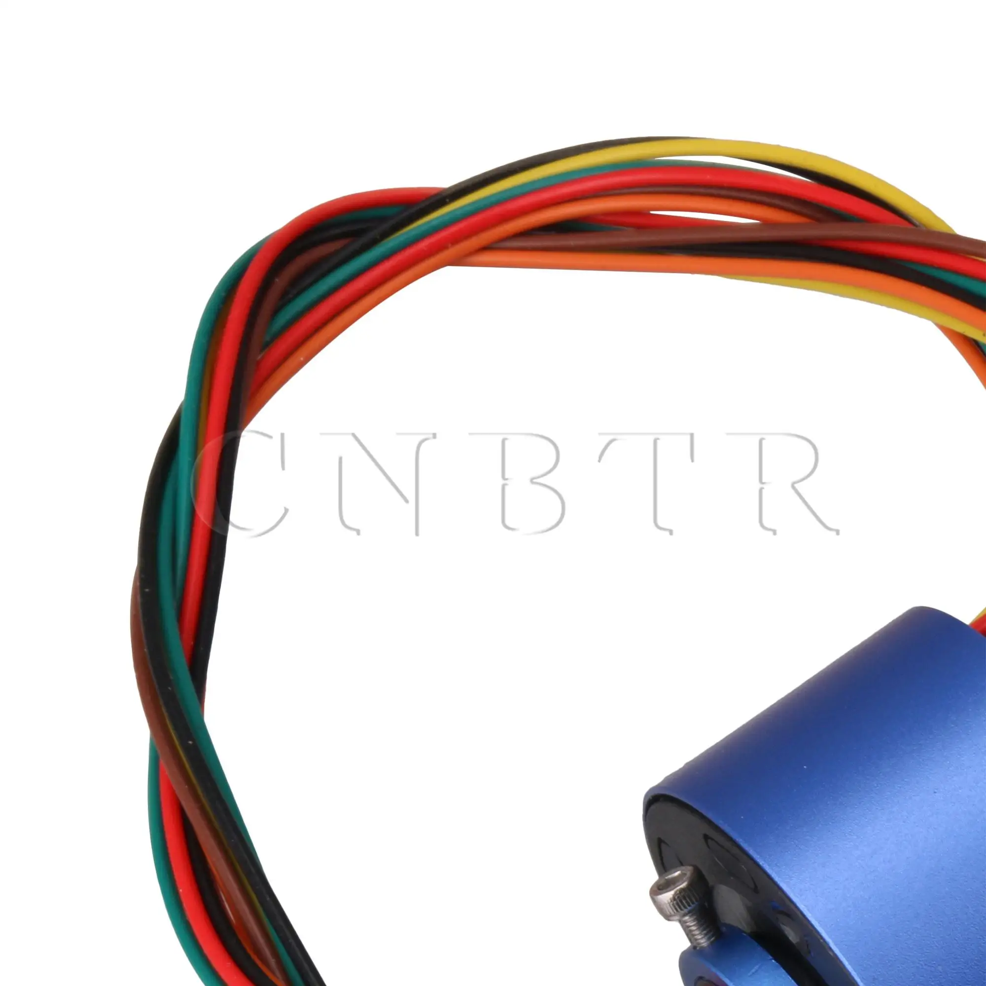 CNBTR 6 проводов 380V 10A 12 7 мм отверстие диаметром синий металл пластик через капсулы