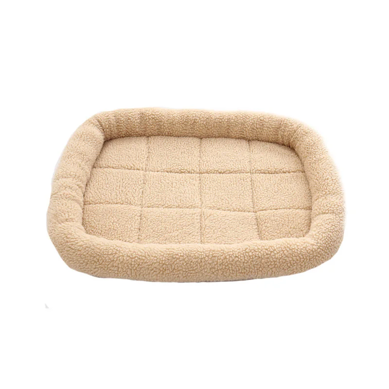 

autumn and winter new pet dog kennel winter dog mat small and medium dog warm lamb cashmere cat litter cat warm cushion