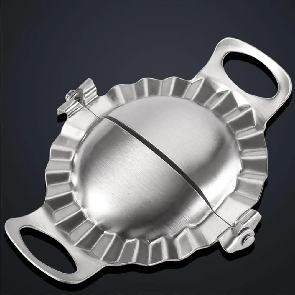 

Steel Dumpling Maker Mold Home Kitchen Dumpling Maker Kitchen Cooking Tools C4U3