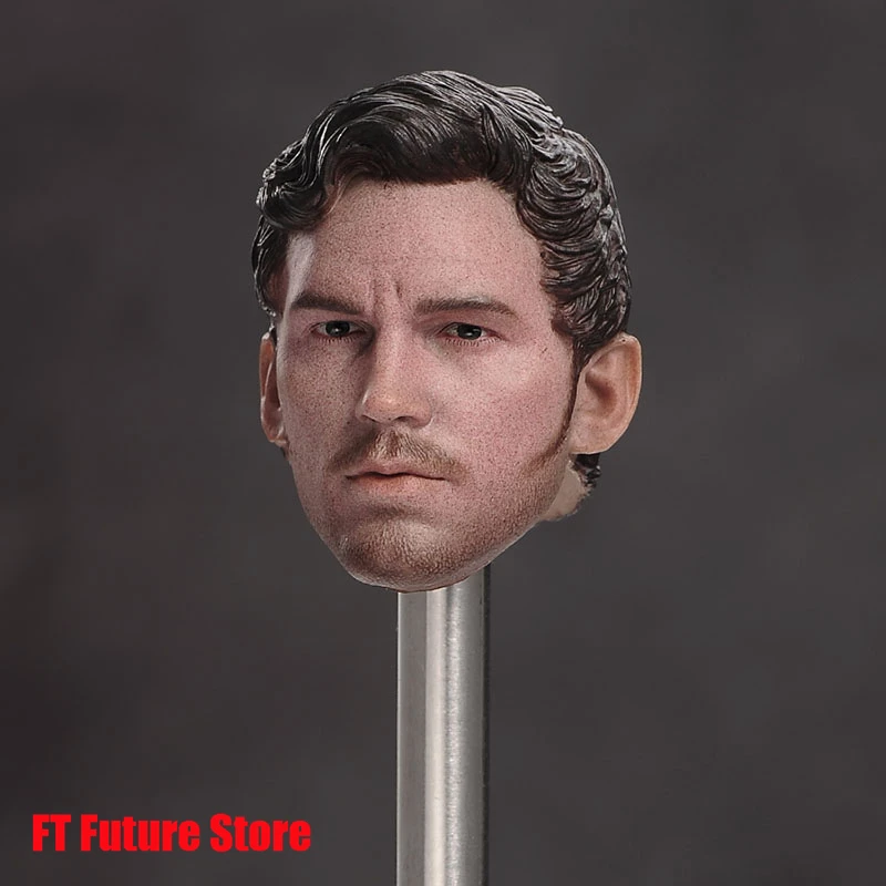 

Модель для резьбы по голове Питера Квилла Криса Пратта 1/6, подходит для 12-дюймовых мужских солдат, экшн-фигурки, куклы