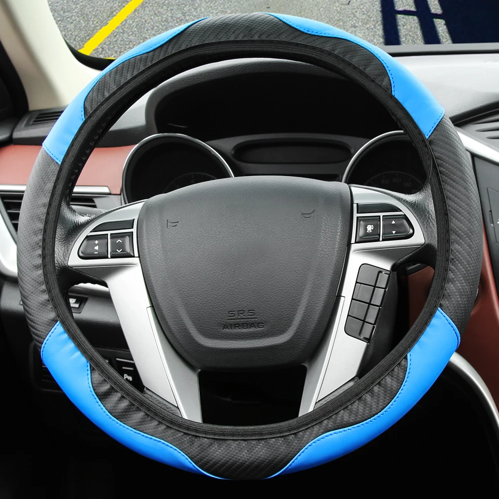 Чехол на руль автомобиля для Kia Sportage QL KX5 Mazda CX-4 Hyundai Tucson Audi Q2 Seat Ateca Fiat 500 VW TIGUAN |