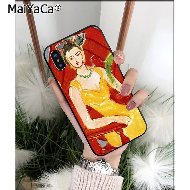Чехол для мобильного телефона MaiYaCa Henri Matisse Art Painting высокого качества Apple iPhone 8 7 6 6S