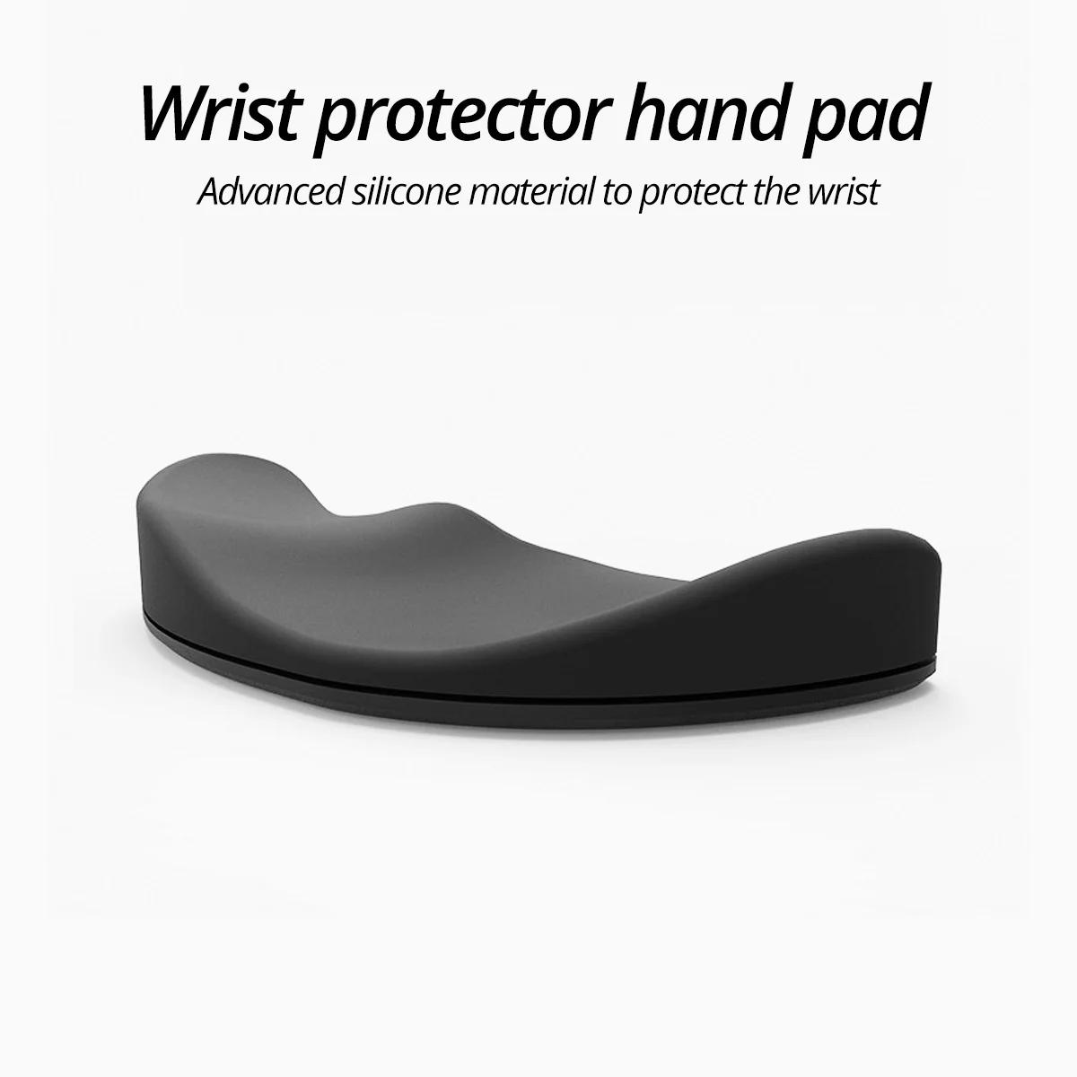 Ergonomic Handguard Mouse Pad G80 Silicon Gel Non-Slip Streamline Wrist Rest Support Mat Computer Mousepad For Office Gaming PC |