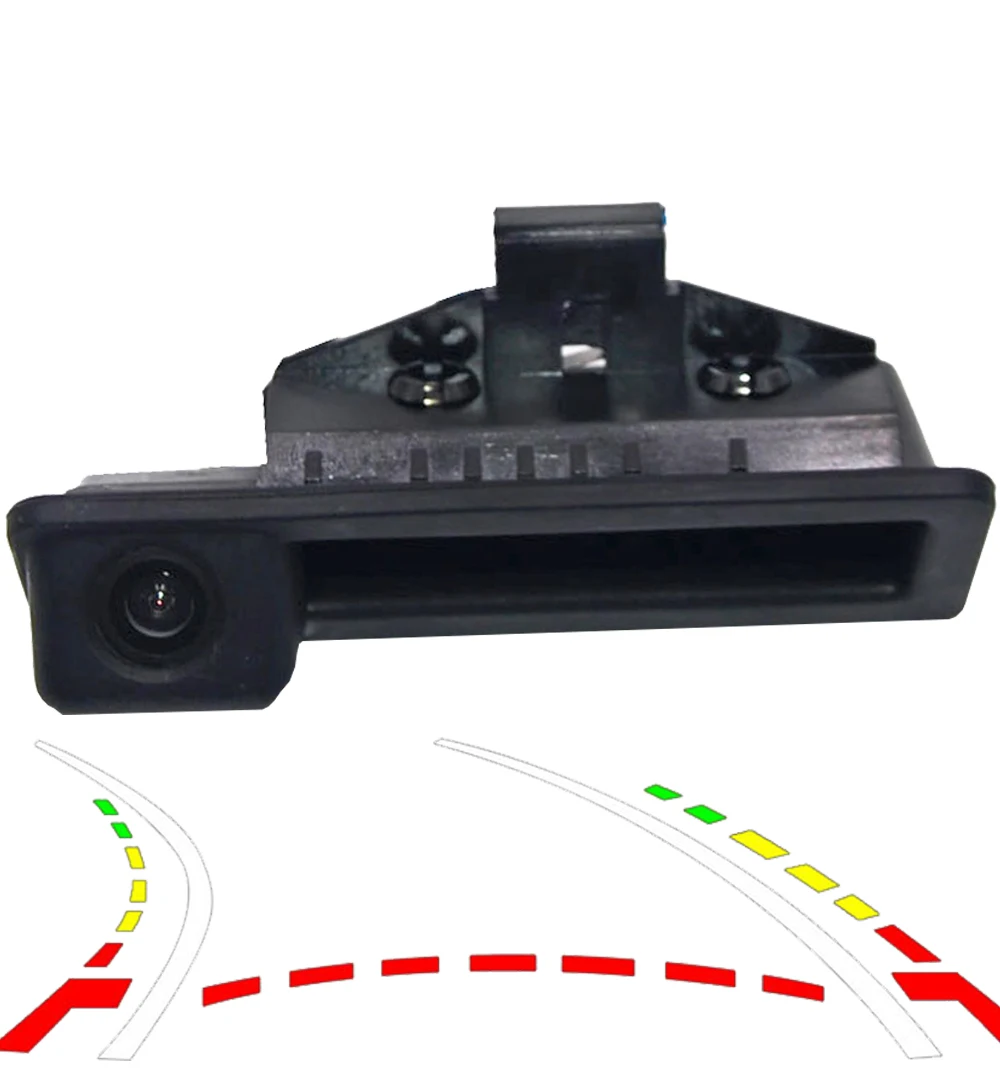 Car  Rear view Camera Trunk Handle Trajectory HD Reverse for BMW E60 E61 E70 E71 E72 E82 E88 E84 E90 E91 E92 E93 X5 X6 X1