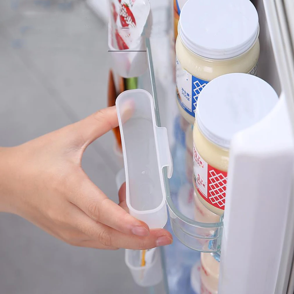 Refrigerator Hanging Storage Box Seasoning Bag Organizer Small Removal Office Plastic Translucent Container 2020 High Capacity | Дом и сад