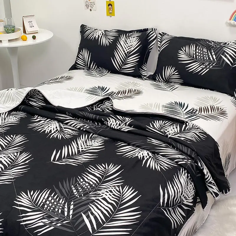 Летнее одеяло 1 шт. летнее покрывало одинарного/королевского размера машинная