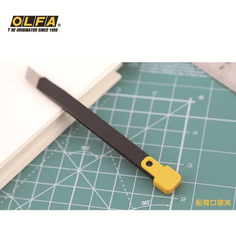 OLFA S маленький и светильник металлическая ручка нож 9 мм черный металлический