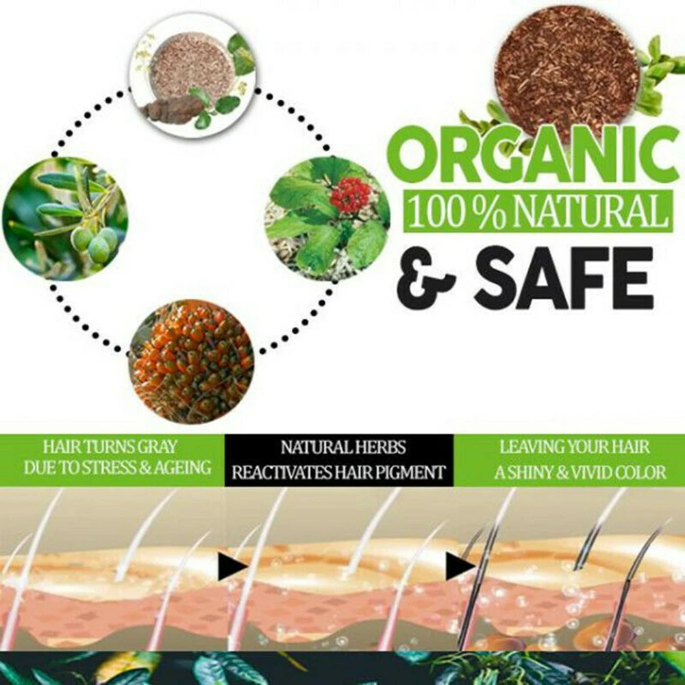 2020 шампунь с серыми волосами для обратного затемнения волос трафарет эссенцией