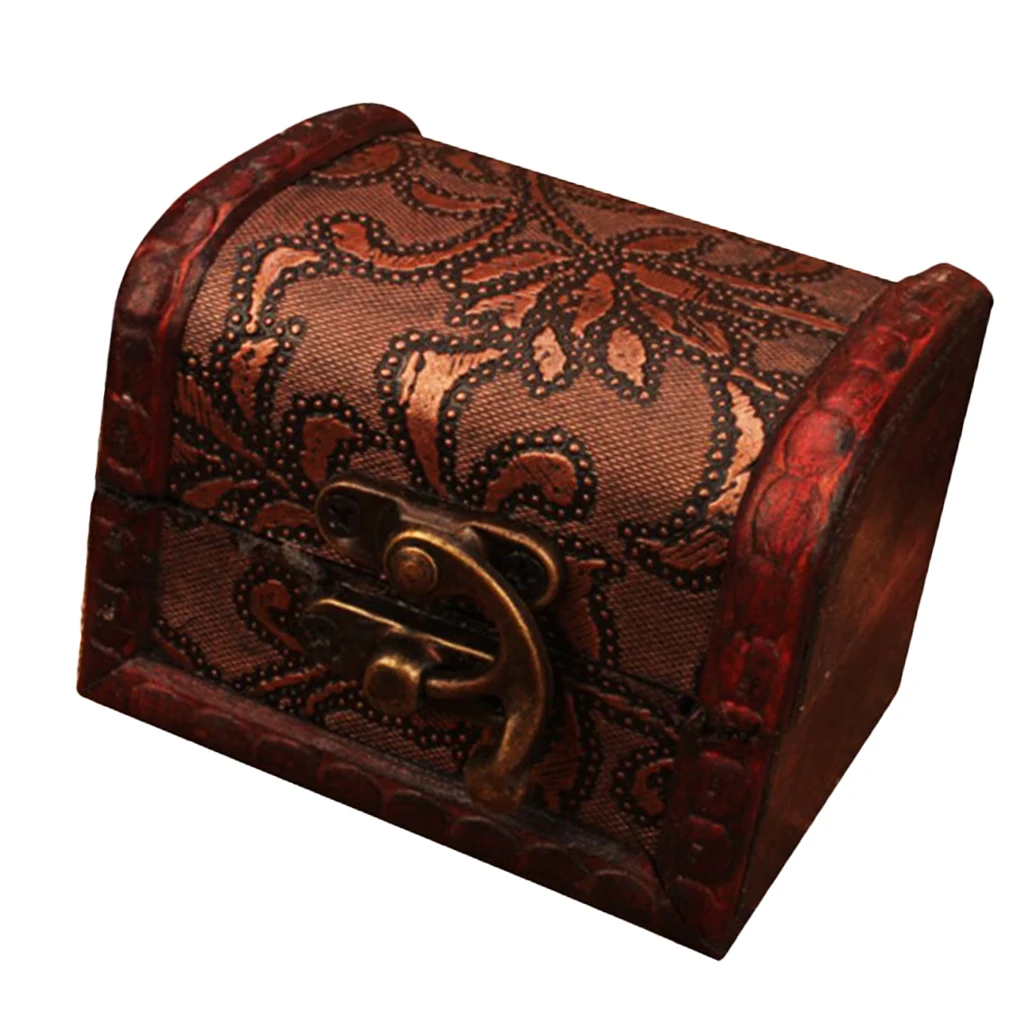 Ретро Винтажные Ювелирные изделия в китайском стиле Коробка Для Хранения