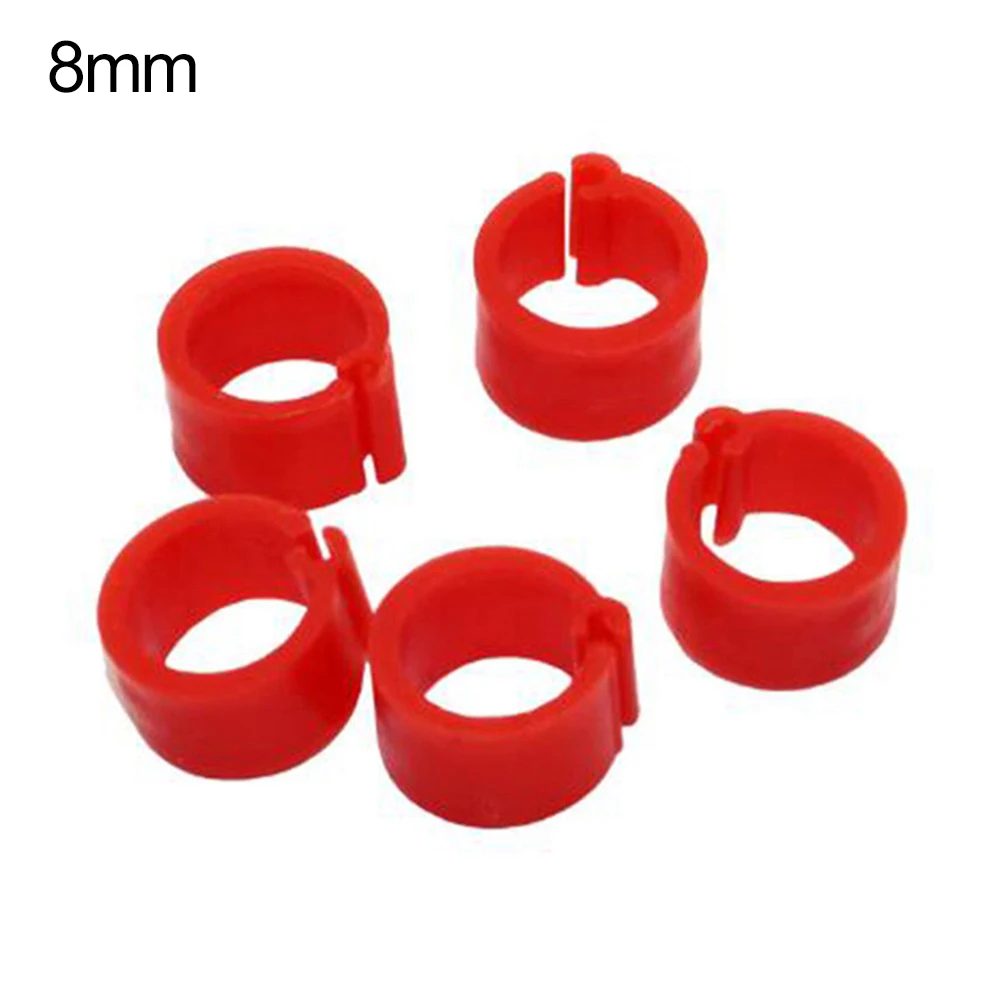 100 шт. пластиковые кольца для ног птицы утки голубей|Кольца на лапки птиц| |