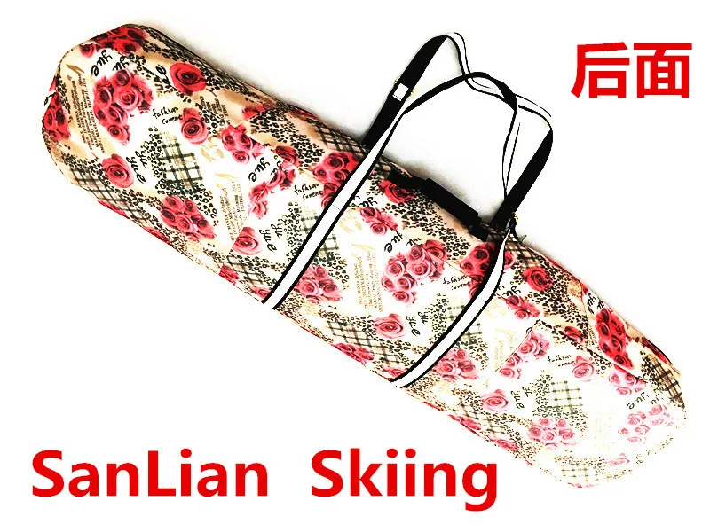 

Rose Large-Volume Ski shuang ban bao Veneer Pack hua xue ban bao Snowboard Travel Consign Ski Bag