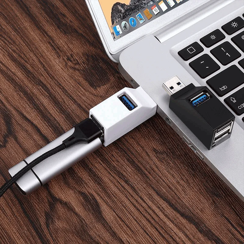 

USB 3.0 HUB USB 2.0 Adapter Extender Mini Splitter Box 3 Ports for PC Laptop Macbook Mobile Phone High Speed Reader for Xiaomi