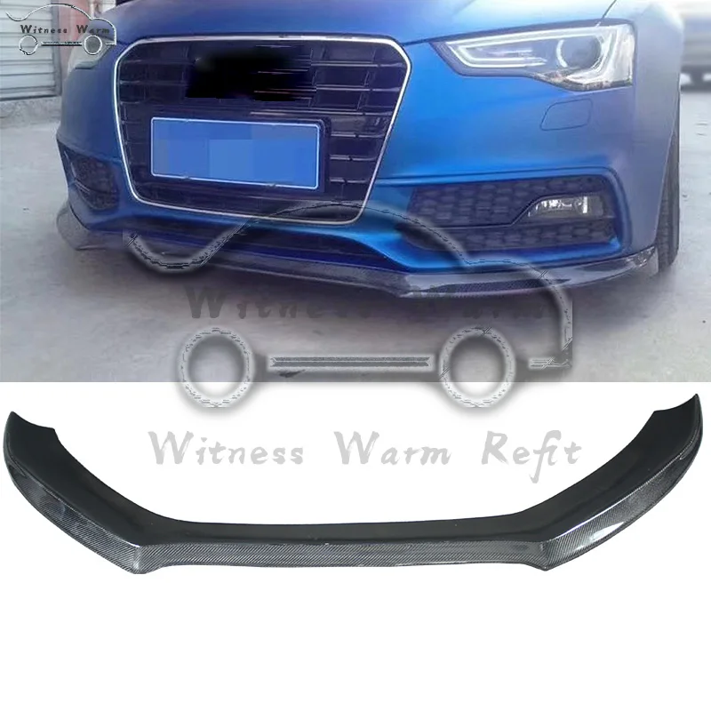 Передний бампер из углеродного волокна/ФАП спойлер фартук разветвители для Audi A5