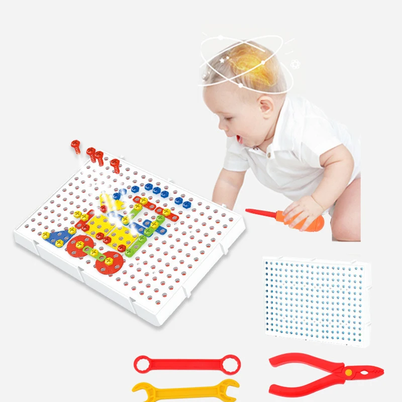 78 шт. детский Развивающий пазл-конструктор | Игрушки и хобби