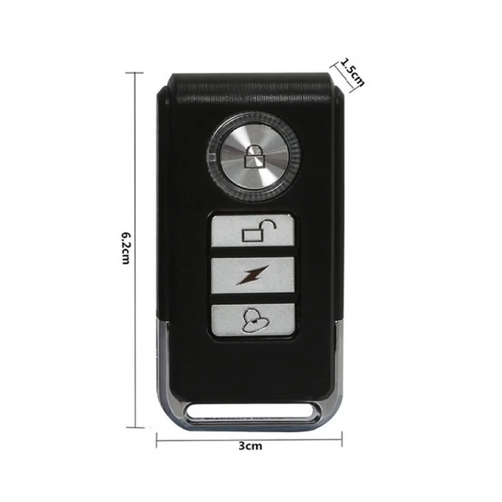 

Remote Control Electric Bike Motorcycle Security Anti-theft Vibration Sensor Warning Alarm Hot Sale