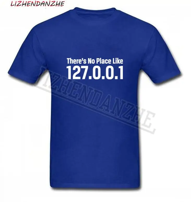 Забавная футболка с IP-адресом мужская летняя хлопковая коротким рукавом как у