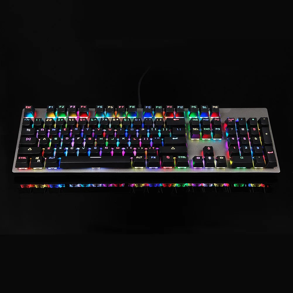 Механическая клавиатура Kailh Box Switch USB Проводная RGB подсветка 104 клавиш для игр LFX