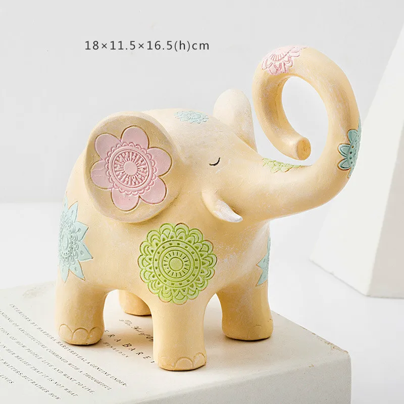 Статуэтка жирафа статуи животных из смолы домашний декор кавайные