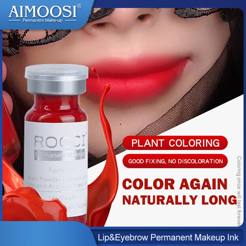 Хит продаж 2 шт. полуперманентный макияж для бровей чернила губ косметический