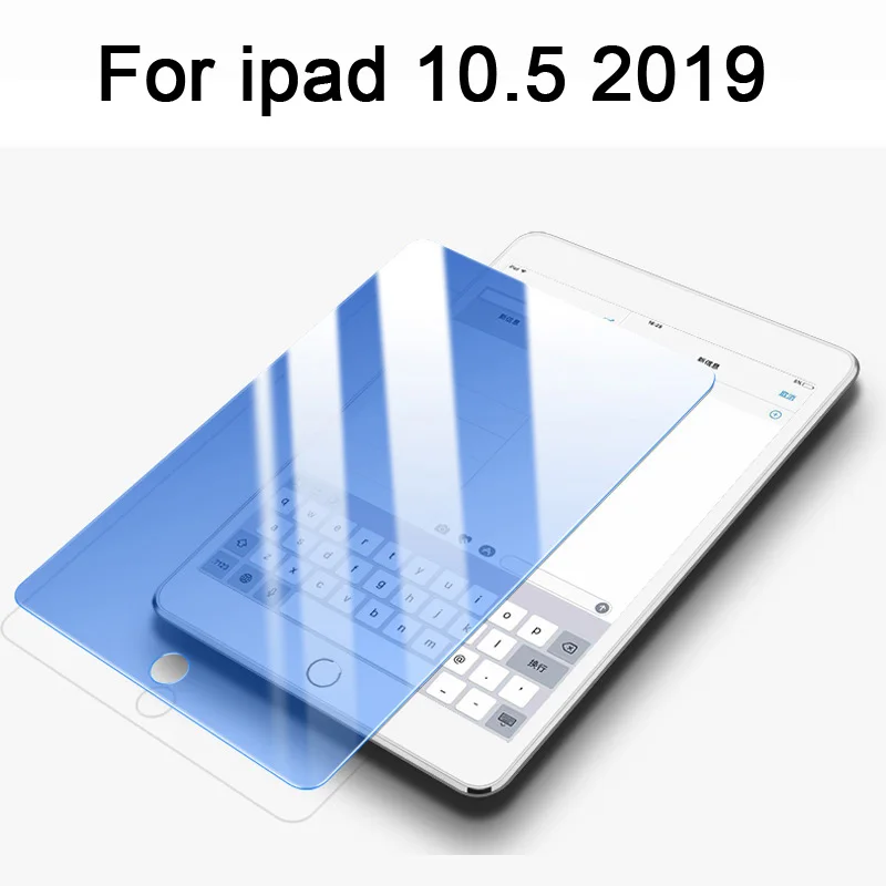 For ipad 10.5 2019 Анти-синий светильник из закаленного стекла для iPad Air 1 Air 2 pro 10,5 защитный экран для планшета пленка для iPad mini 2 3 4 5 - Цвет: For ipad 10.5 2019