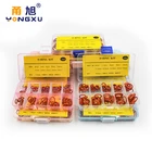 Уплотнительное кольцо из силикона и силикона, толщина 1,51,92,43,11,82,65 мм, уплотнительное кольцо VMQ, набор резиновых уплотнительных колец, в коробке