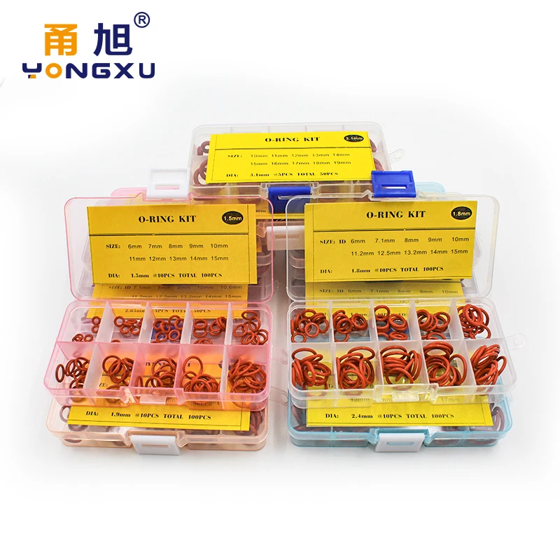 Уплотнительное кольцо VMQ уплотнительное из силикона и толщиной 1 5/1 9/2 4/3 1/1 8/2 65 мм в