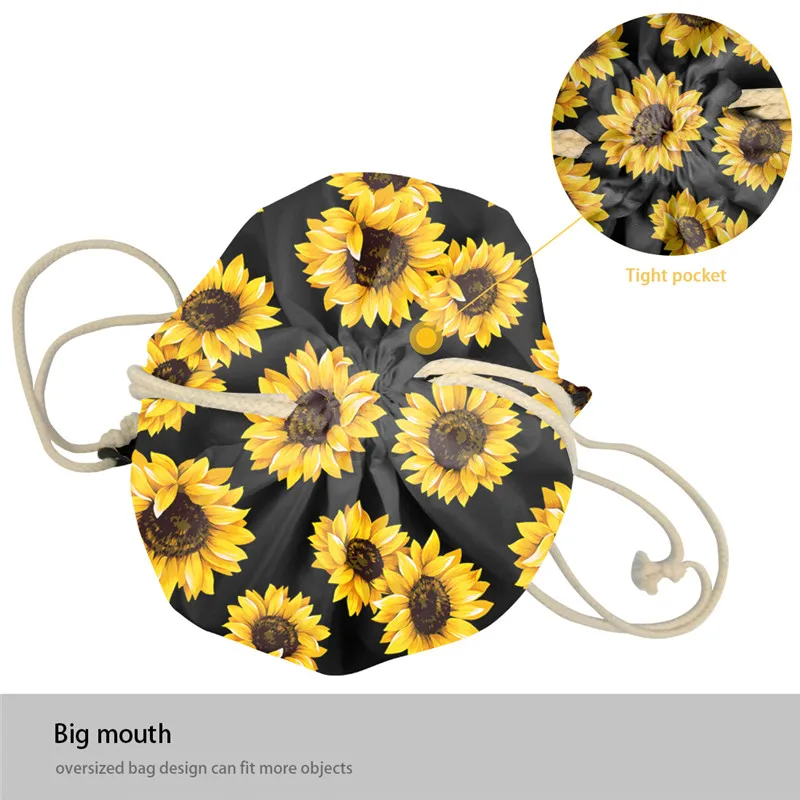 THIKIN Симпатичные мешки с Кулиской 3D бостонтерьер Собака печати Для женщин Softback